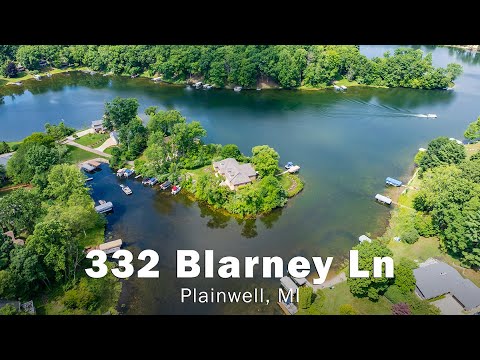 332 Blarney Ln, Plainwell, MI home video tour