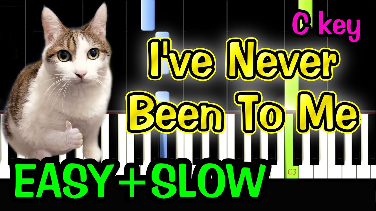 I've Never Been To Me - Charlene Duncan - Piano Tutorial EASY SLOW