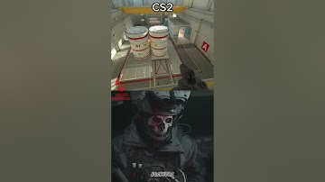 CS2 VS CS 1.6 NUKE #shorts #shortsvideo #cs2 #csgo #cs16