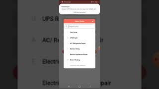How to post a job in Odlay Services mobile app screenshot 4