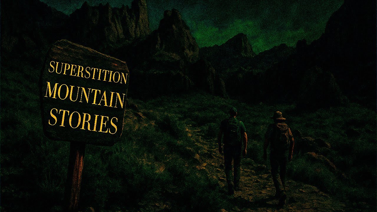 Real Scary Stories From The Superstition Mountains | Ghostly Legends + Rain Sounds
