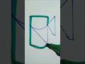 Continuous Stroke Drawing #viralreelsシ #onelinedrawing #puzzle #shorts