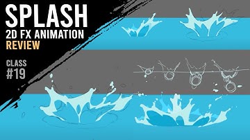 Splash animation review ["Basics of 2D FX" course]