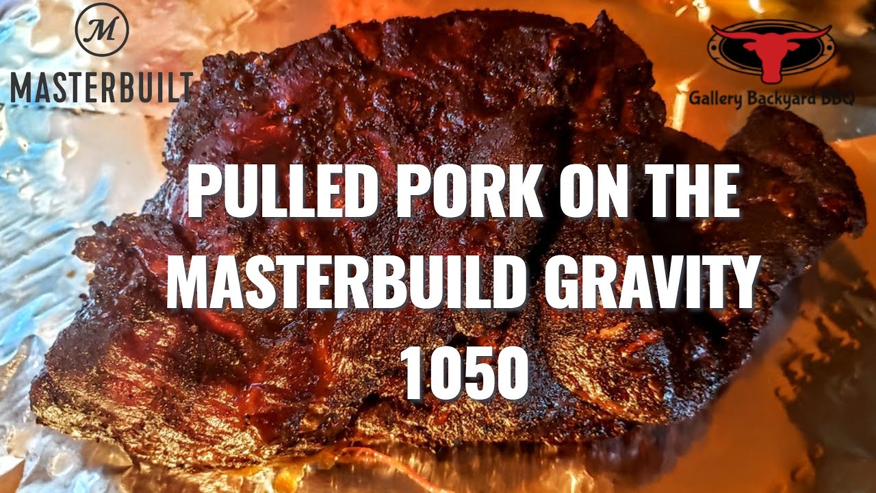 Pulled Pork Masterbuilt Gravity Series 1050 Alabama White BBQ Sauce