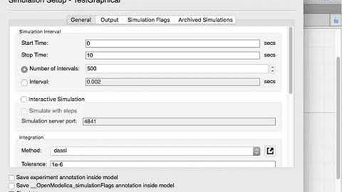 Quick introduction to OpenModelica in graphical mode