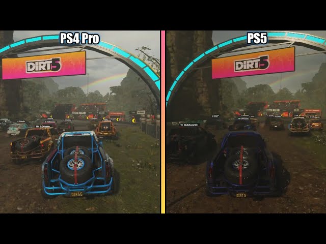 PS4 vs PS5: veja o que muda em Dirt 5 nos gráficos da nova geração