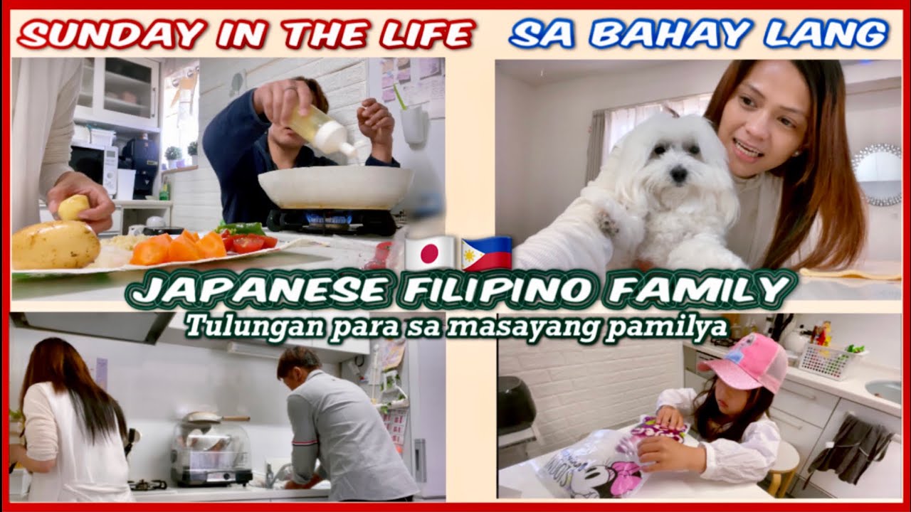 DIARY SUNDAY VLOG RESTOCK FRIDGE JAPANESE FILIPINO FAMILY YouTube