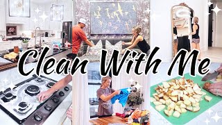 New! Clean With Me 2023 // Deep Cleaning, Laundry, New Mattress, Easy Dinner + Dessert Recipe