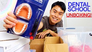 Dental School Unboxing & Gear Haul! | D1 Year @ BU Dental!