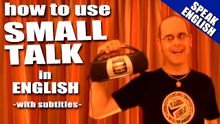 Learn English - Use small talk in English conversation - Speak English with Duncan