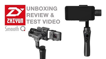 Zhiyun Smooth Q Gimbal Unboxing, Review and Side by Side Video
