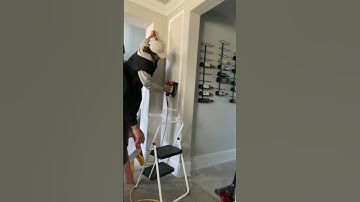 DIY Wainscoting #shorts #diy #homeprojects #diningroom #home #wainscoting #wallart #interiordesign