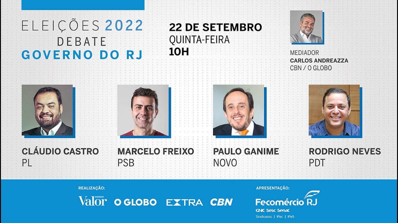 G1 - Candidatos discutem propostas para Rio Claro em debate na