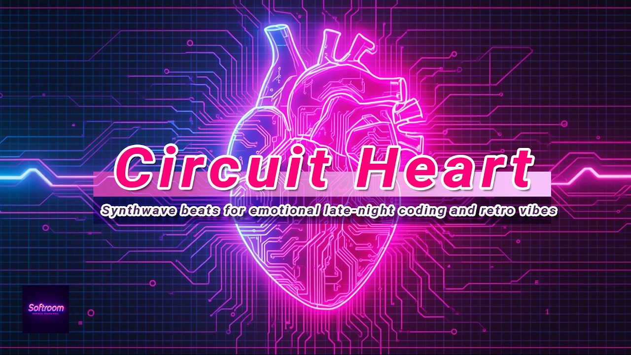 Softroom - Circuit Heart | Synthwave Coding Music