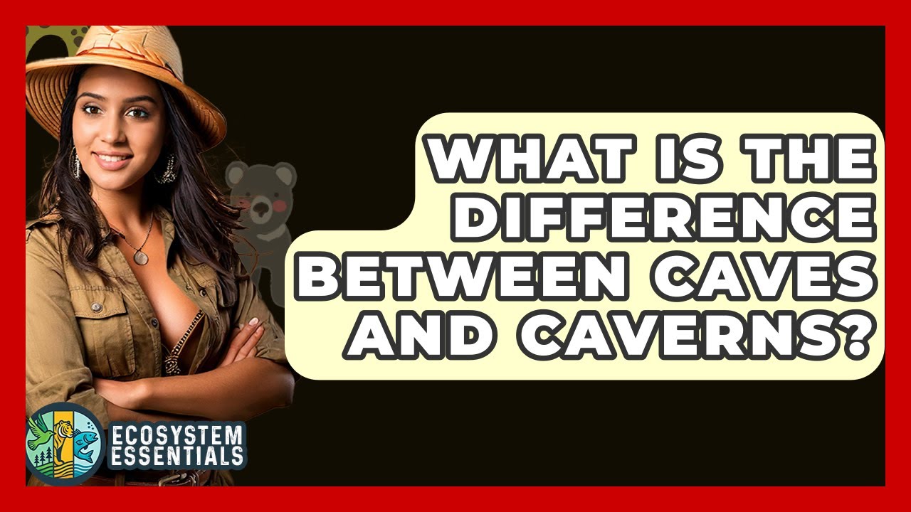 What Is The Difference Between Caves And Caverns? - Ecosystem Essentials