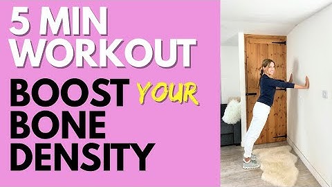 5-Minute Bone Strengthening Workout | Exercises to Improve Bone Density & Prevent Osteoporosis