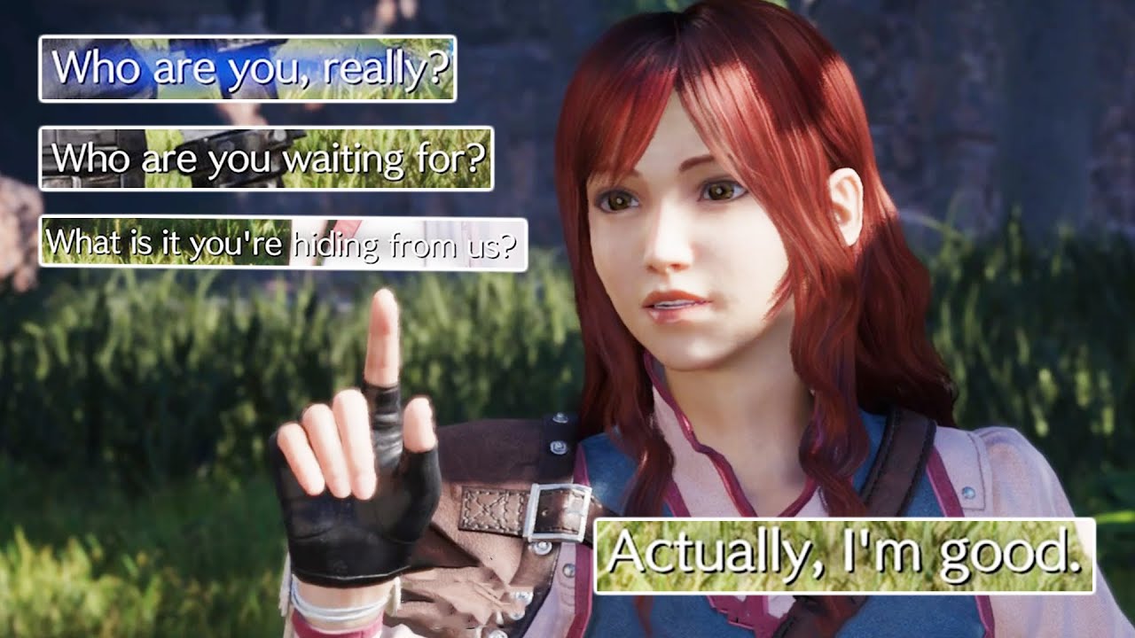 Cissnei answers all Cloud questions!! Final fantasy VII rebirth