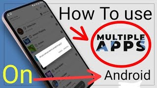 How to use multiple apps on android 2022 ||  Unlimited App Cloner || Hriant360