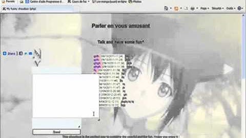 My funny shoutbox (muhahaha) Crazy developing !
