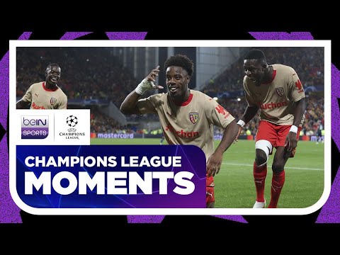 RC Lens' Elye Wahi sets up and seals HISTORIC victory vs Arsenal | UCL 23/24 Moments