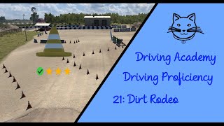[87/ATS] Driving Academy - Driving Proficiency 21: Dirt Rodeo screenshot 1