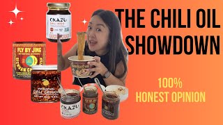 Chili Oil comparison. 100% Honest Opinion - Momofuku vs Fly by Jing vs Okazu