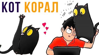 Комиксы. Кот Корал | Мемозг #383