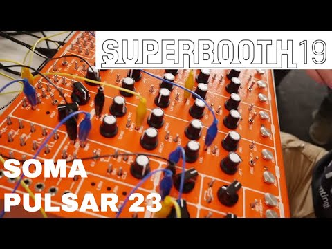 Superbooth 2019 - SOMA Pulsar 23 Drum machine