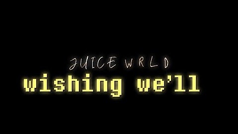 JUICE WRLD || Wishing well || AM preset🔰|| Link in the discription ⤵️
