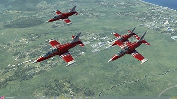DCS World v1.5 - Virtual Vultures Formation Flight Practice