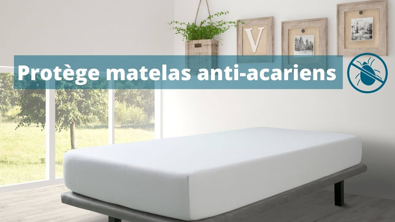 HOUSSE DE MATELAS ANTI-ACARIENS NON-ALLERGIQUE SOFT TOUCH