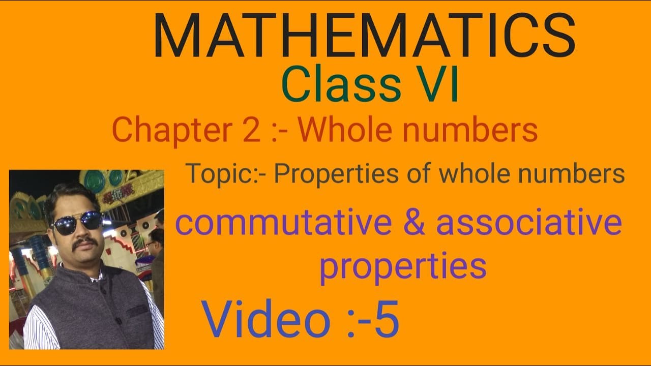Properties Of Whole Number Commutative Associative Property By