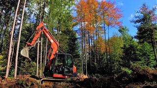 The Stumps Did Not Win KUBOTA KX0804(New Home Site)