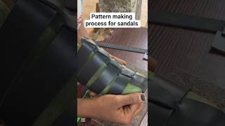 Pattern process for sandals patternseller footwearseller schoolshoe making footwearmaking tutorials