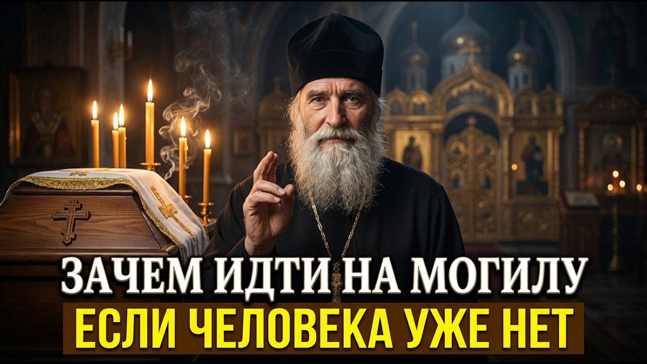 Пока вы стоите у могилы — Бог смотрит не на умершего. Он смотрит на вас!