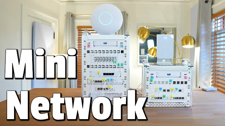 Fully MAXED-Out UniFi Mini Network Rack