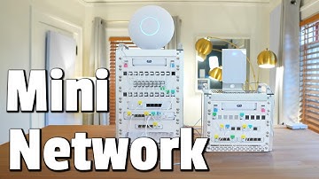 Fully MAXED-Out UniFi Mini Network Rack