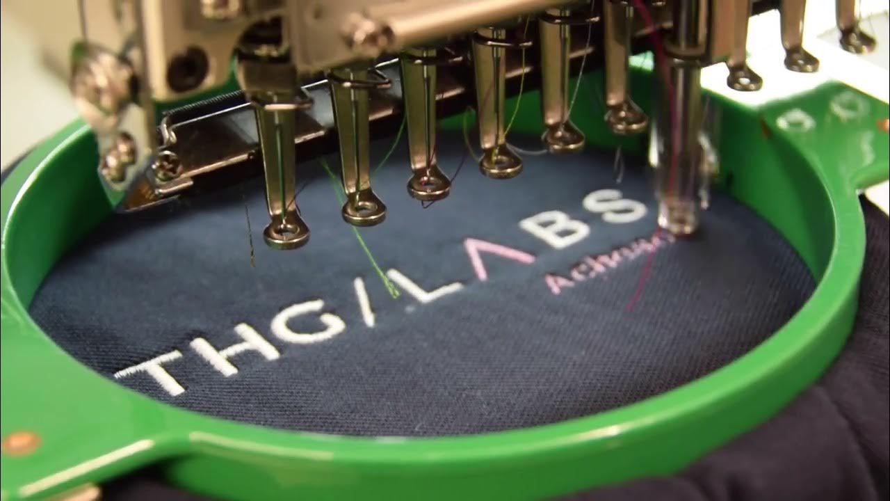 THG Labs Embroidery Clip - YouTube