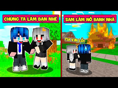 GIÀU VS NGHÈO ĐẠI CHIẾN TẬP 2: PHONG CẬN SAMMY KẾT BẠN VÀ 24 GIỜ NẤU ĂN CÙNG NHAU TRONG MINECRAFT