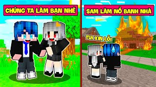 GIÀU VS NGHÈO ĐẠI CHIẾN TẬP 2: PHONG CẬN SAMMY KẾT BẠN VÀ 24 GIỜ NẤU ĂN CÙNG NHAU TRONG MINECRAFT