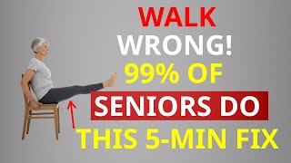 This 5-Minute Routine Works Better Than Walking for Adults Over 65 | Exercise for seniors over 60