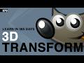 How to Use the 3D Transform Tool in Gimp