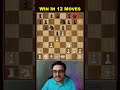 Wing Gambit - Chess Opening Tricks &amp; Traps to Win Fast #shorts