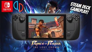 Prince of Persia: The Lost Crown - Steam Deck + Yuzu Gameplay!