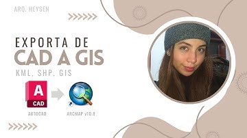 ¿Cómo exportar un poligono CAD a ArcMap 10.8? - Tutorial