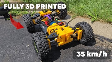 How I Made A 3d Printed RC Car From Scratch