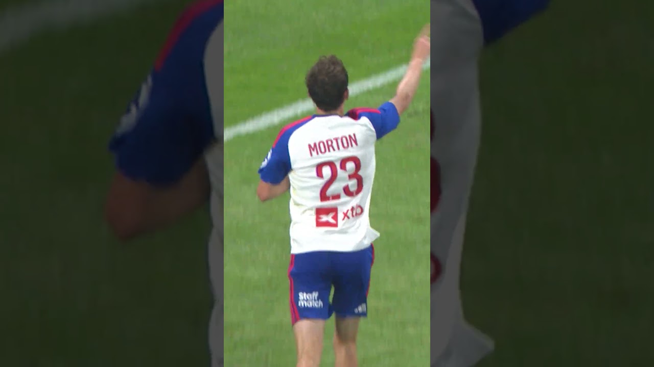 ☄💥 Tyler Morton dans la lucarne pour le troisième but #olympiquelyonnais #football #ol #shorts