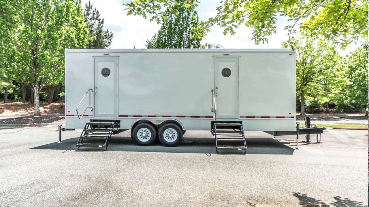 Luxury Portable Restrooms Trailer Calypso Series
