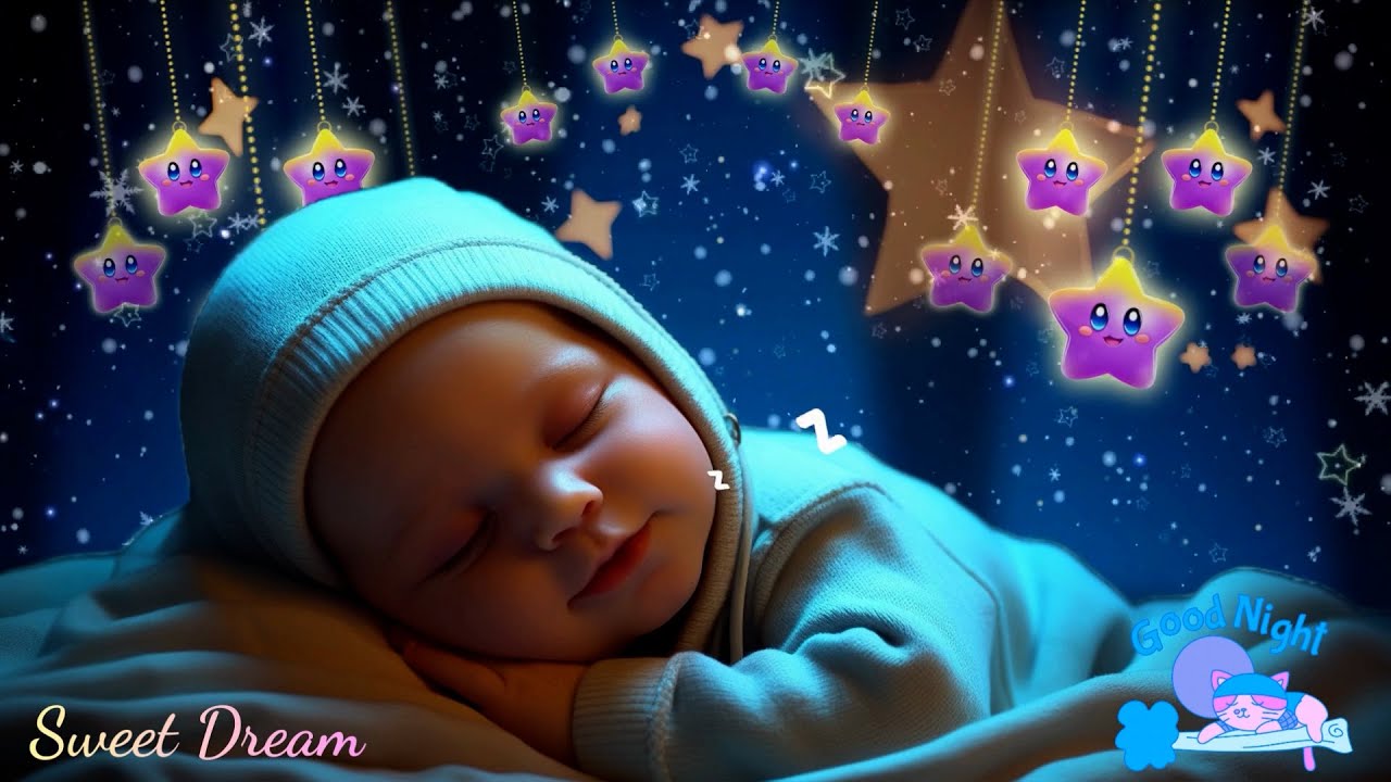 Mozart & Brahms Lullabies 💤 Relaxing Baby Sleep Music| Peaceful Daytime Nap for Baby & Parents
