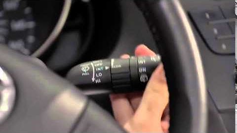 2013 Mazda5 — Wipers Washers Variable Intermittent   Mazda USA